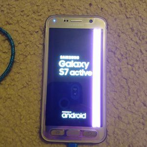 Samsung Galaxy S7 Active 32GB Gold SM-G891A Damaged Parts Only